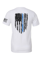 Load image into Gallery viewer, . T-Shirt "Honor" Police Flag