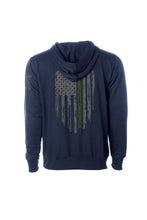 Load image into Gallery viewer, Hoodie "Honor" Military Flag
