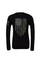 Load image into Gallery viewer, Long Sleeve "Honor” Military Flag