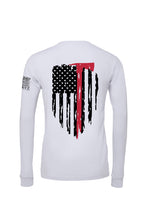 Load image into Gallery viewer, Long Sleeve "Honor" Fire Flag