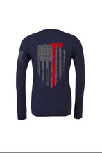 Load image into Gallery viewer, Long Sleeve "Honor" Fire Flag