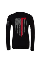 Load image into Gallery viewer, Long Sleeve "Honor" Fire Flag