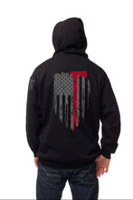 Load image into Gallery viewer, Hoodie "Honor" Fire Flag