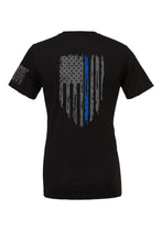 Load image into Gallery viewer, . T-Shirt &quot;Honor&quot; Police Flag
